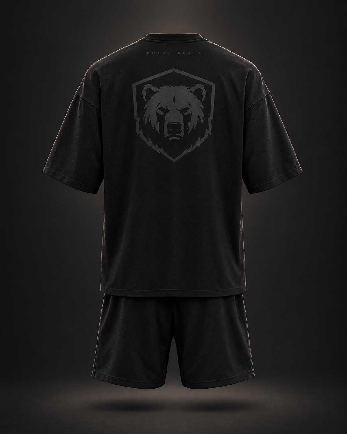 Polar Beast Training Set - back with tone-on-tone bear shield