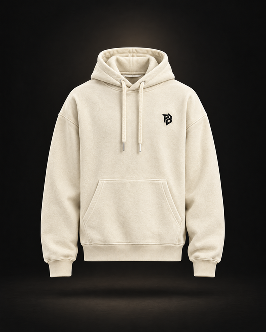 Polar Beast Fleece Set Off-White - hoodie