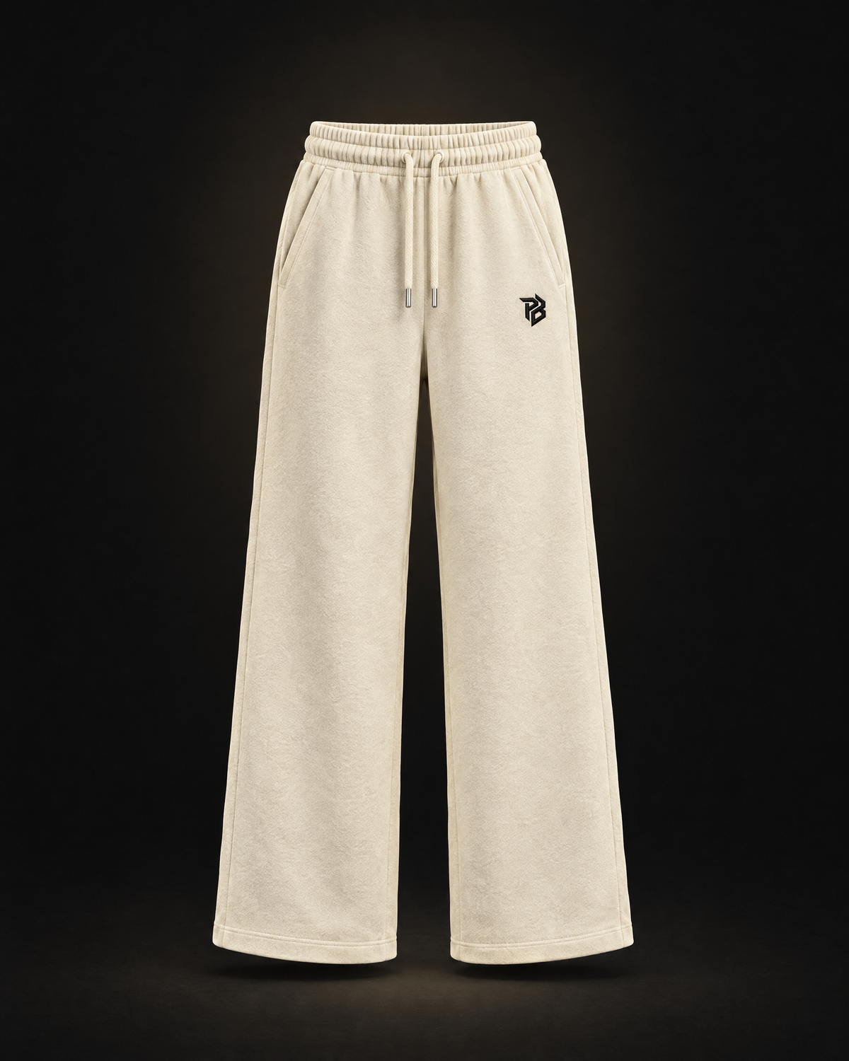 Polar Beast Fleece Set Off-White - pants