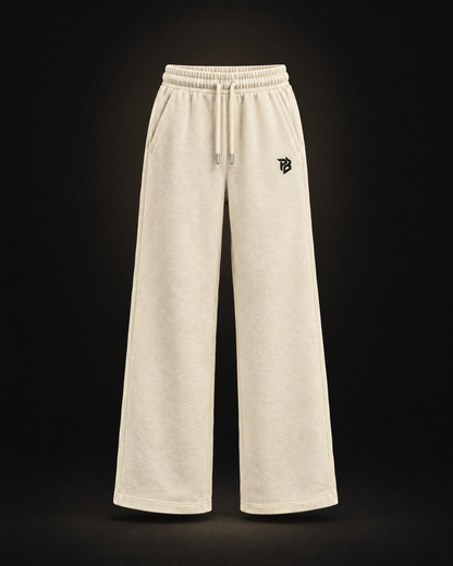 Polar Beast Fleece Set Off-White - pants