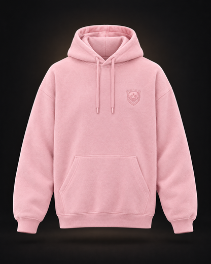Oversized Fluffy Hoodie Pink