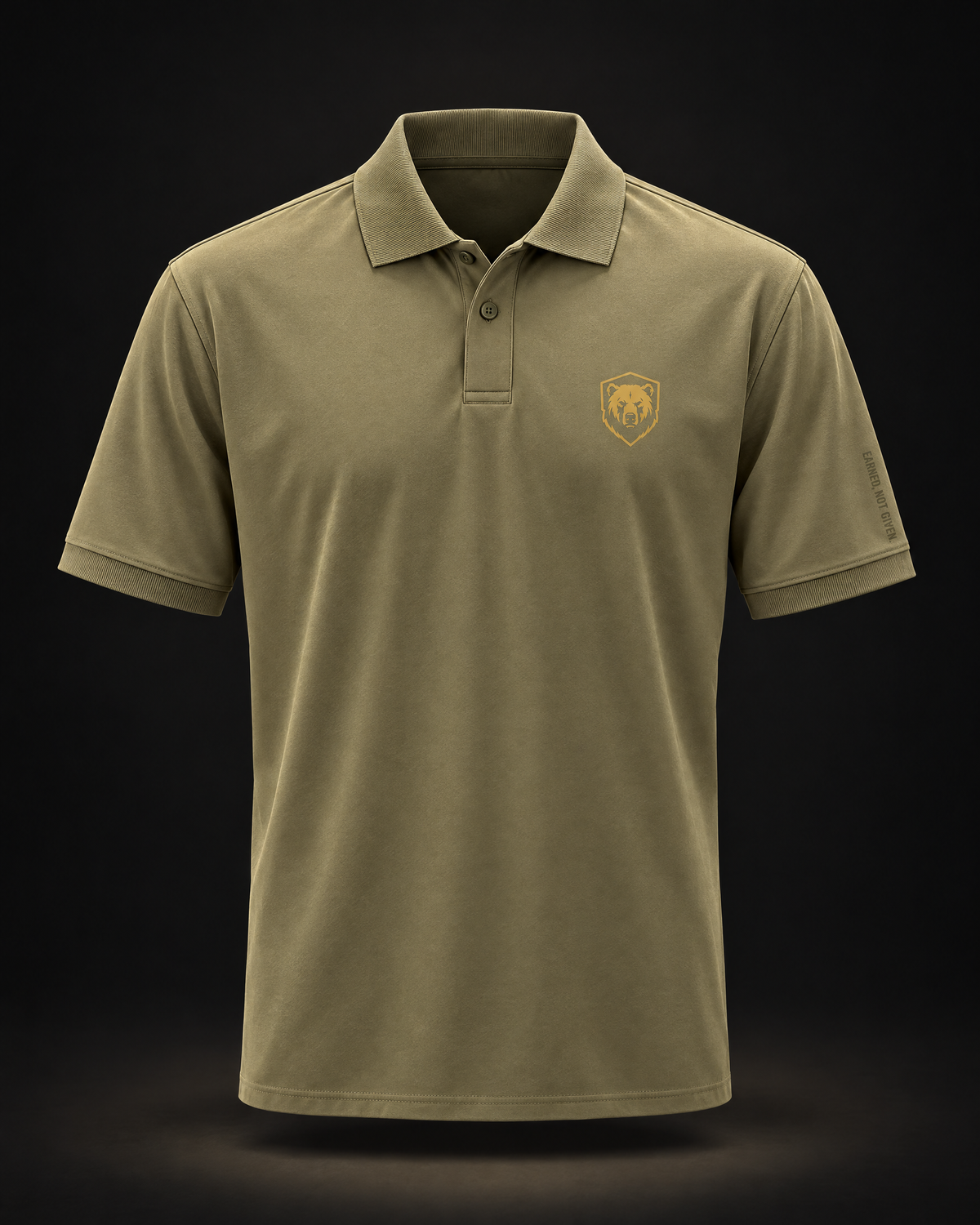 Polar Beast Performance Polo Olive
