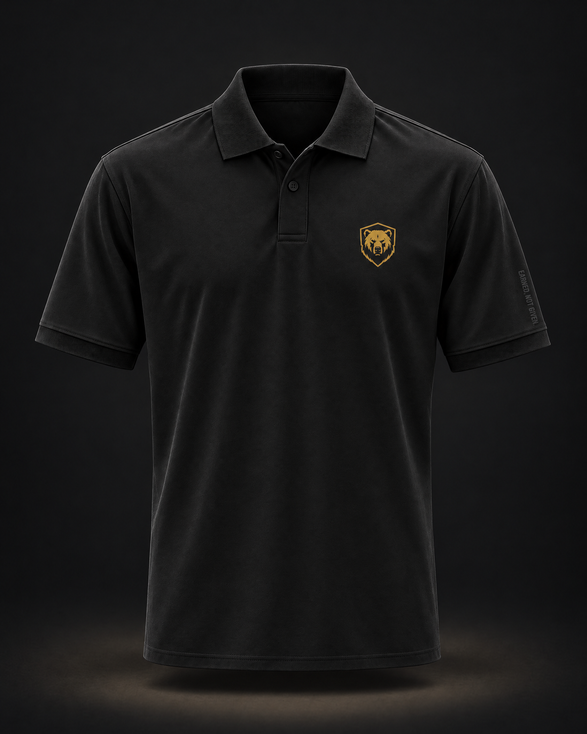 Polar Beast Performance Polo Black