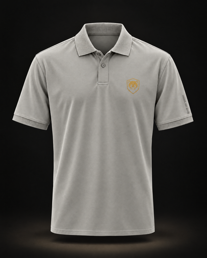 Polar Beast Performance Polo Stone Grey