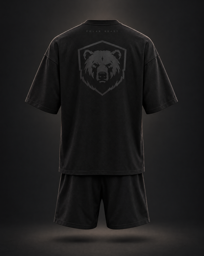 Polar Beast Training Set - back with tone-on-tone bear shield