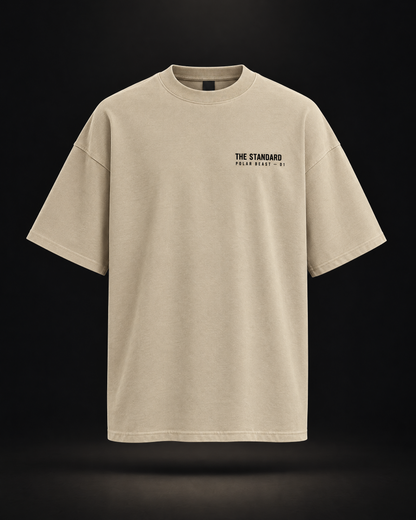 Polar Beast Standard Tee Sand - front