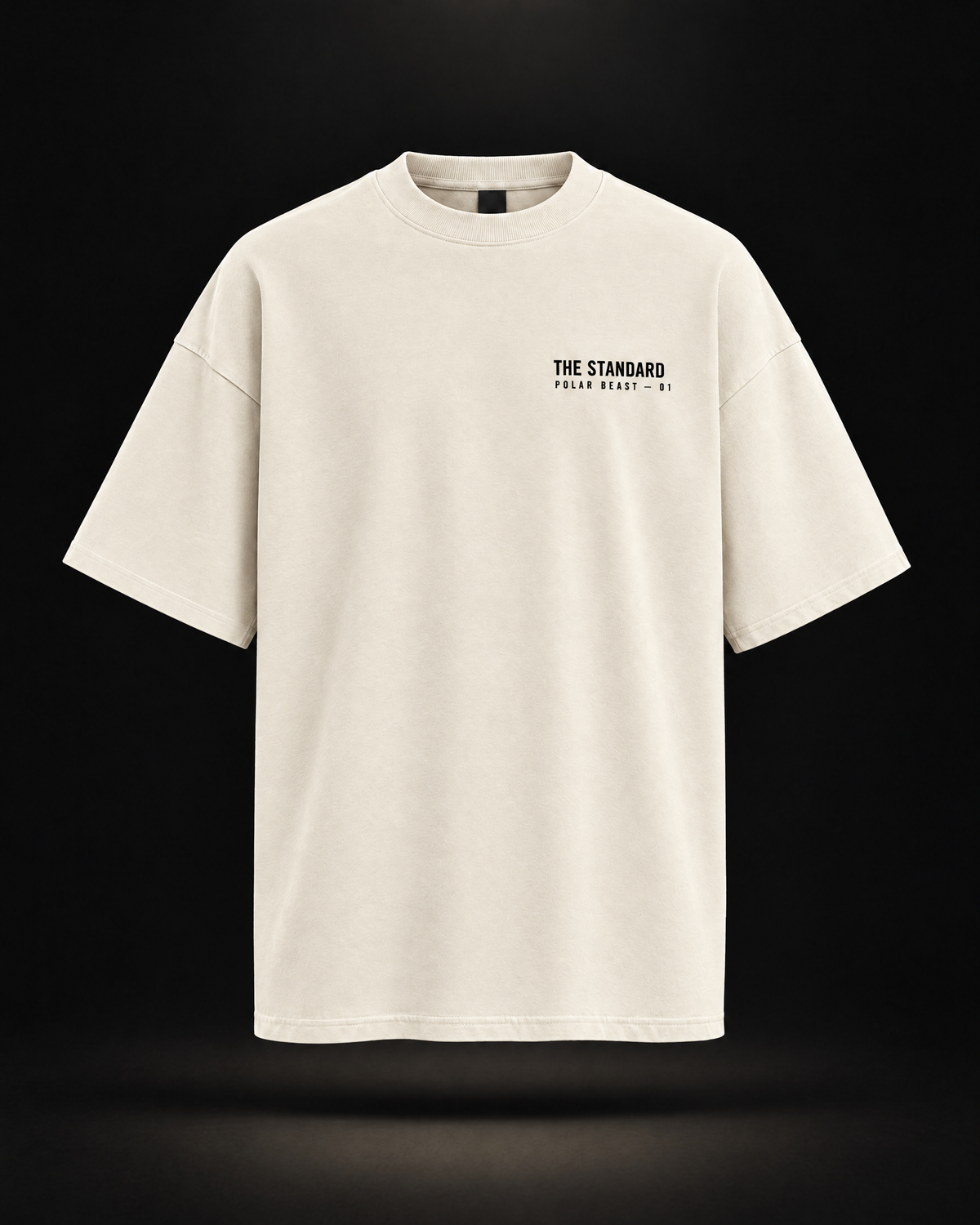 Polar Beast Standard Tee Off-White - front