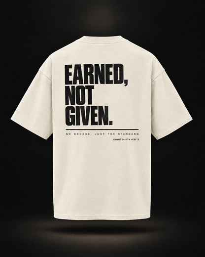 Polar Beast Standard Tee Off-White - back