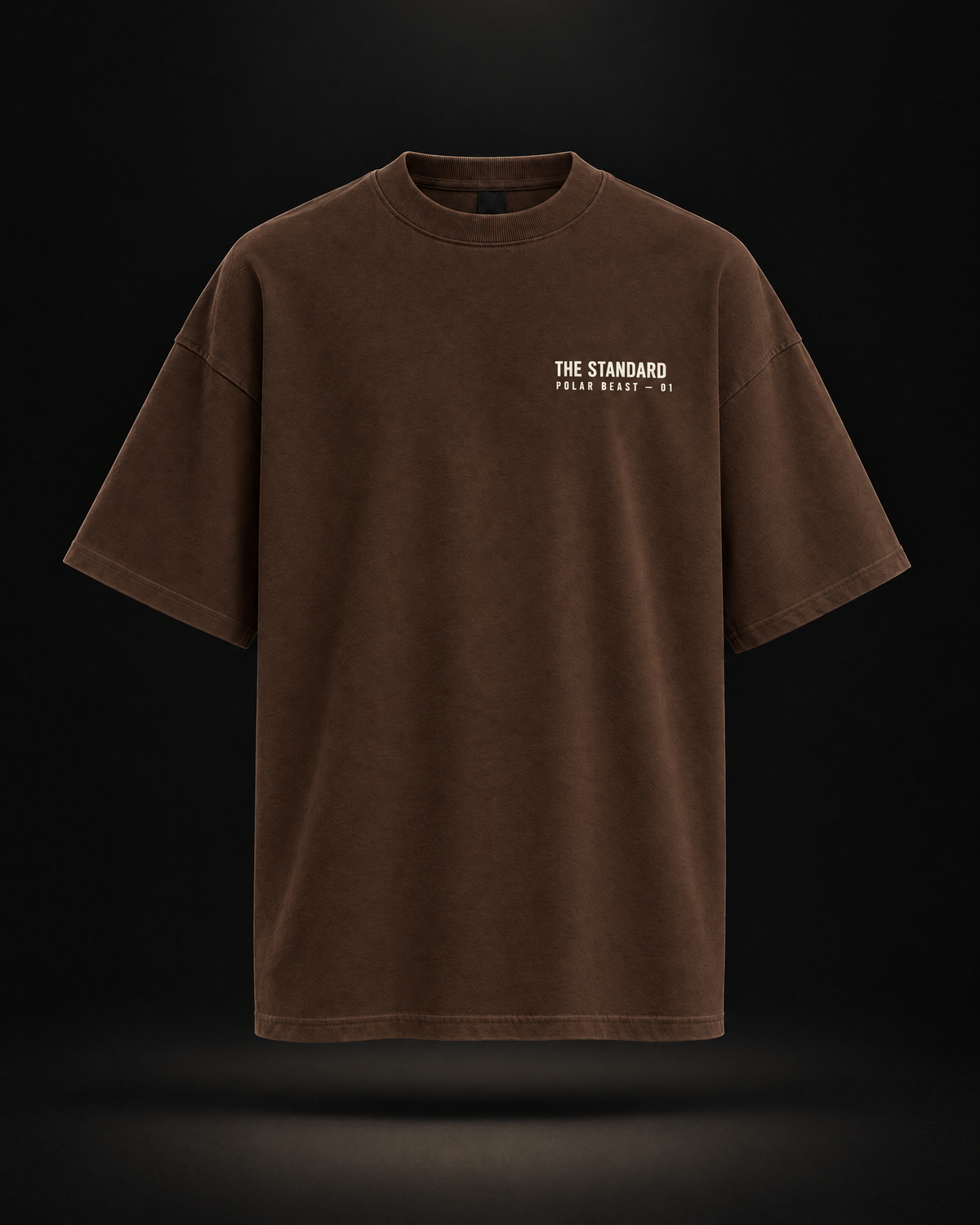 Polar Beast Standard Tee Chocolate - front