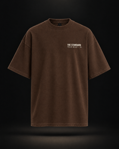 Polar Beast Standard Tee Chocolate - front
