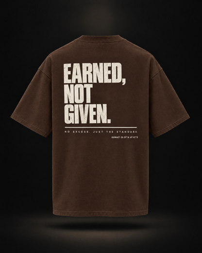 Polar Beast Standard Tee Chocolate - back