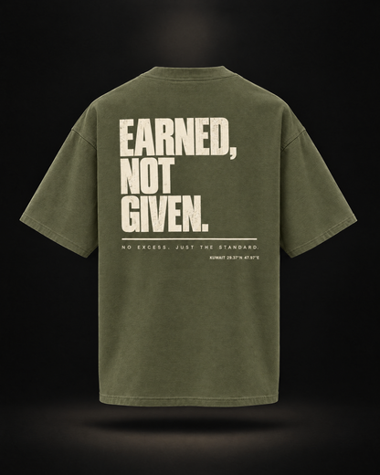 Polar Beast Standard Tee Olive - back