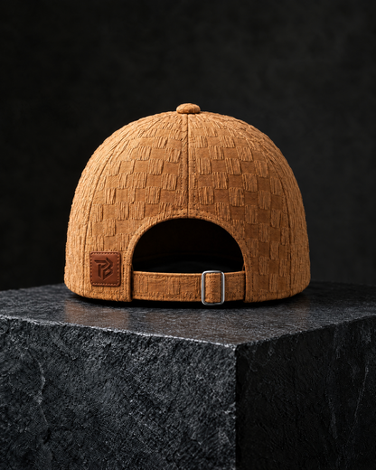 Signature Cap Golden - back leather patch