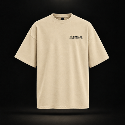 Polar Beast Standard Tee Beige - front